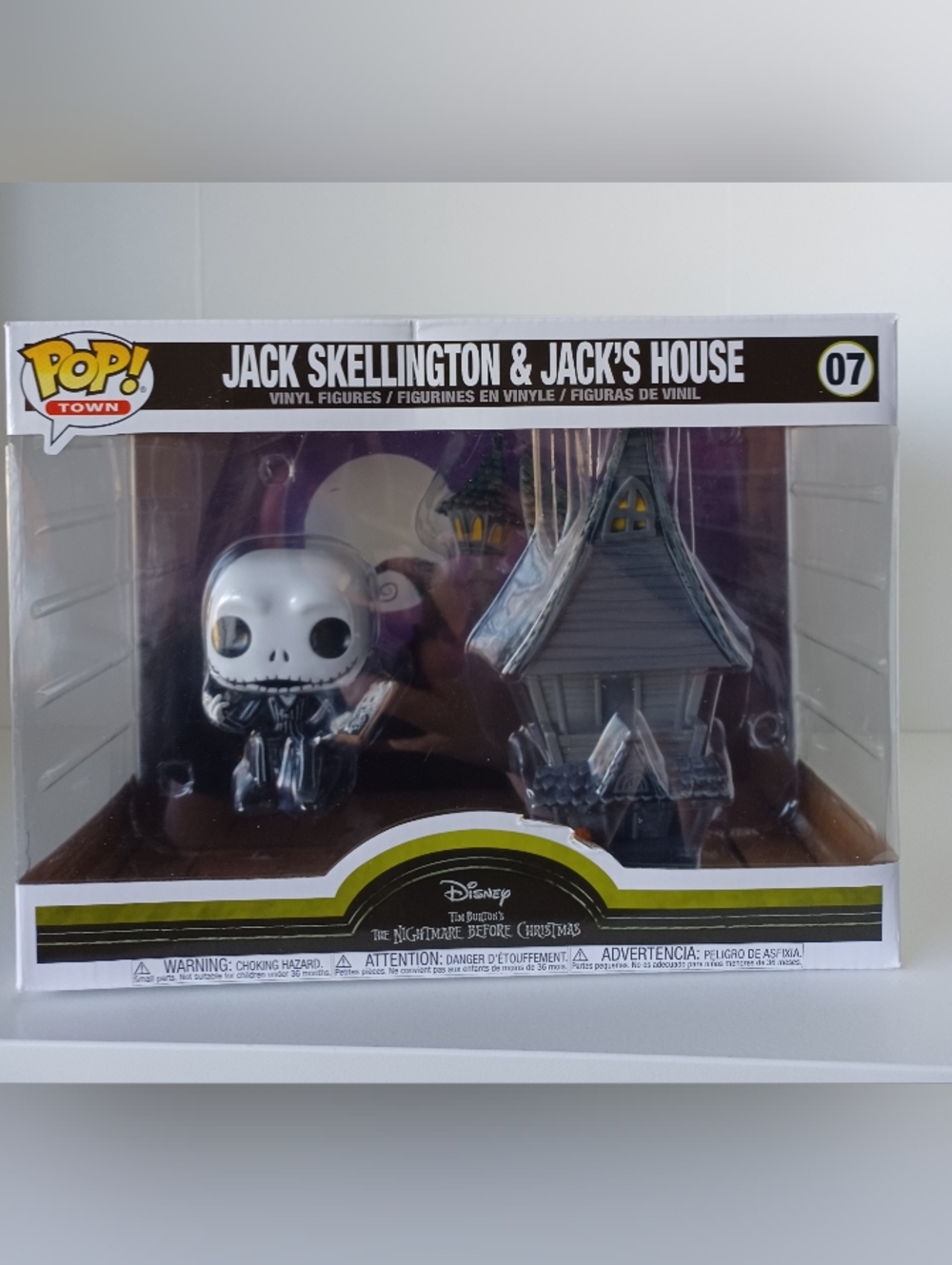 Disney Jack Skellington And Jack's House 07 Nightmare Before Christmas Funko Pop